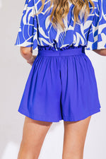 CANYON HIGH RISE WOVEN SHORTS - By Baano