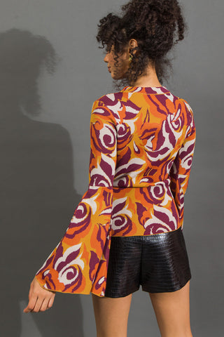 HER FAVORITE FEATURES SWEATER TOP - By Baano