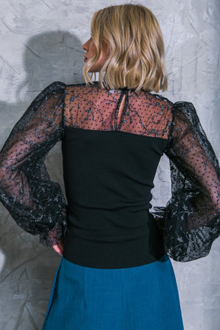 SWEETEST SENSE POLKA DOT TOP - By Baano