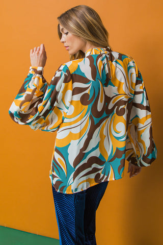 DREAM ON WOVEN TOP - By Baano