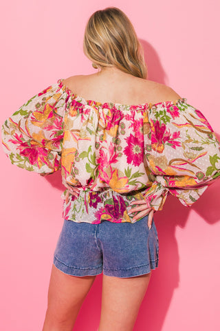 SWEETEST ESCAPE WOVEN TOP - By Baano
