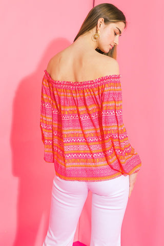 COSMO PLEASE WOVEN TOP - By Baano