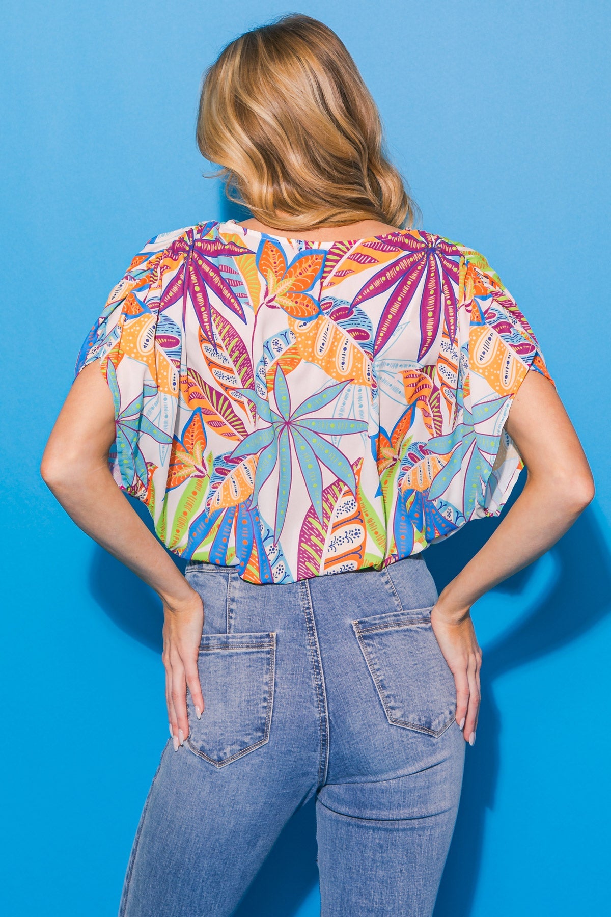 TAKE NOTES WOVEN BODYSUIT - By Baano