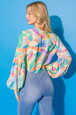 SIGHT SET ON TONIGHT WOVEN TOP - By Baano