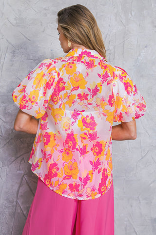 EFFORTLESS OUTLOOK WOVEN TOP - By Baano