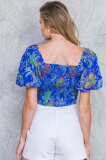 NO MATTER WHERE I GO WOVEN TOP - By Baano