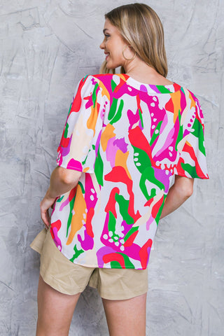 STYLISH SUMMER WOVEN TOP - By Baano