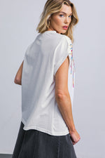 TALK ABOUT BEAUTY KNIT TOP - By Baano