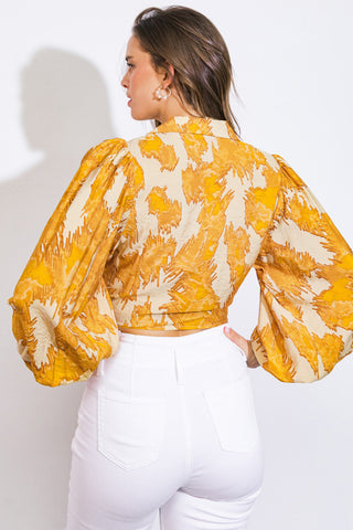 TOO SWEET FOR YOU WOVEN TOP - By Baano