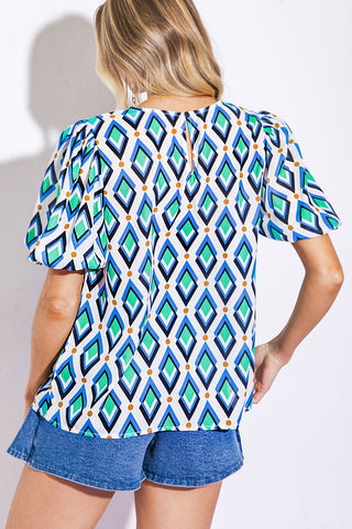 FRESH TAKE WOVEN TOP - By Baano
