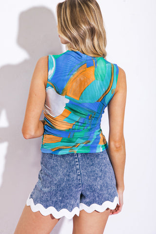 DEVOTED LOVER MESH TOP - By Baano