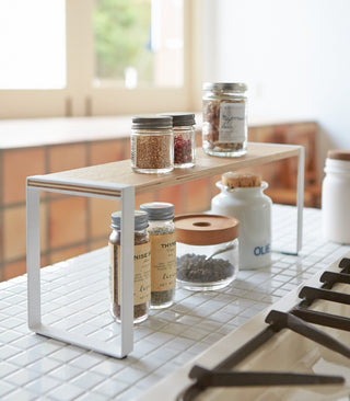 Single-Tier Riser - Steel + Wood - By Baano