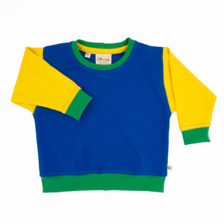 Baby Colorblock Sweatshirt Peace House Studio