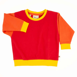 Baby Colorblock Sweatshirt Peace House Studio