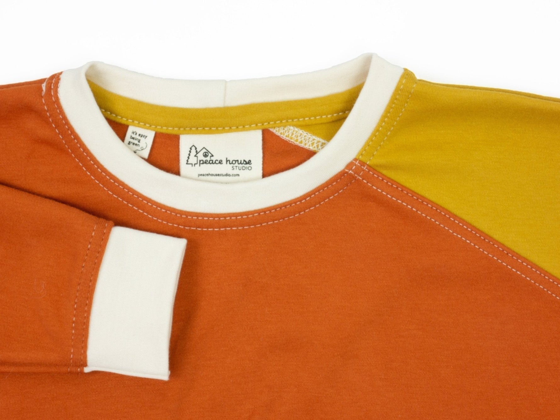 Baby Diagonal Colorblock Sweatshirt Peace House Studio
