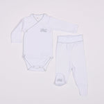 Bebe Sweeny Essentials | Boys Grey Cardigan & Leggings Set (5)