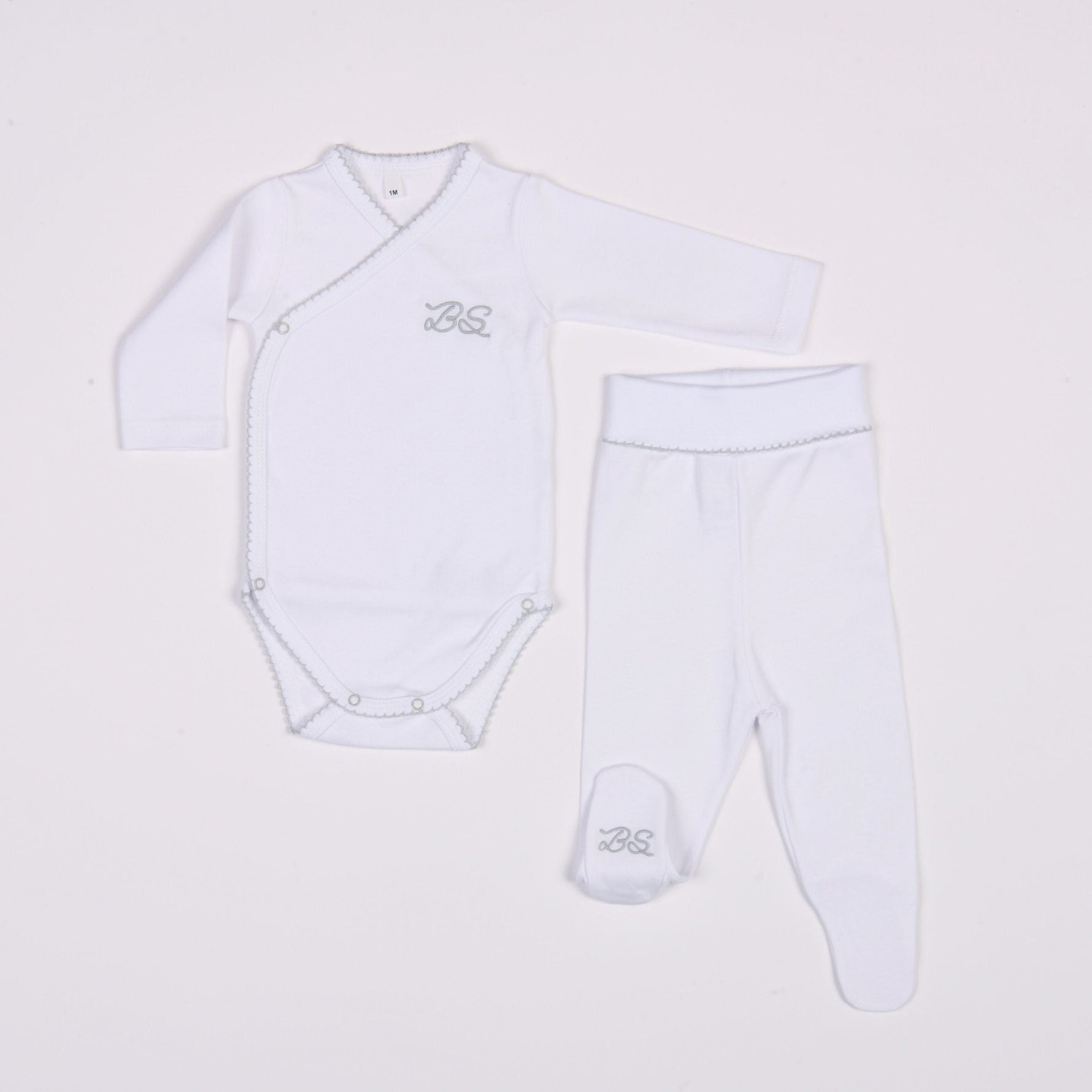 Bebe Sweeny Essentials | Boys Grey Cardigan & Leggings Set (5)