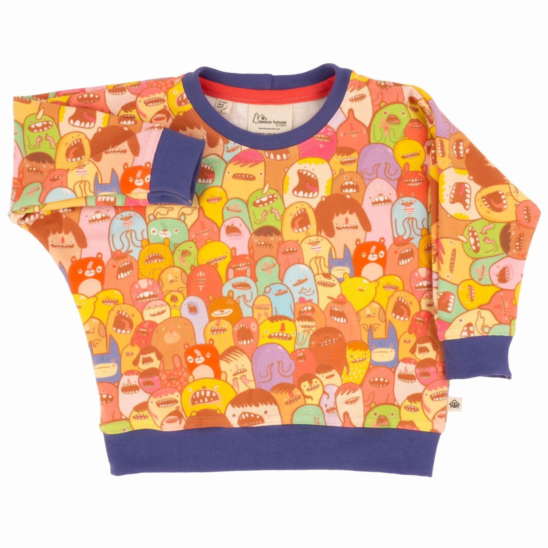 Baby Print Sweatshirt - By Baano