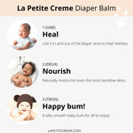Organic French Diaper Rash Cream - 4 oz - By Baano