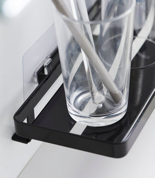 Traceless Adhesive Floating Tray - Steel - By Baano