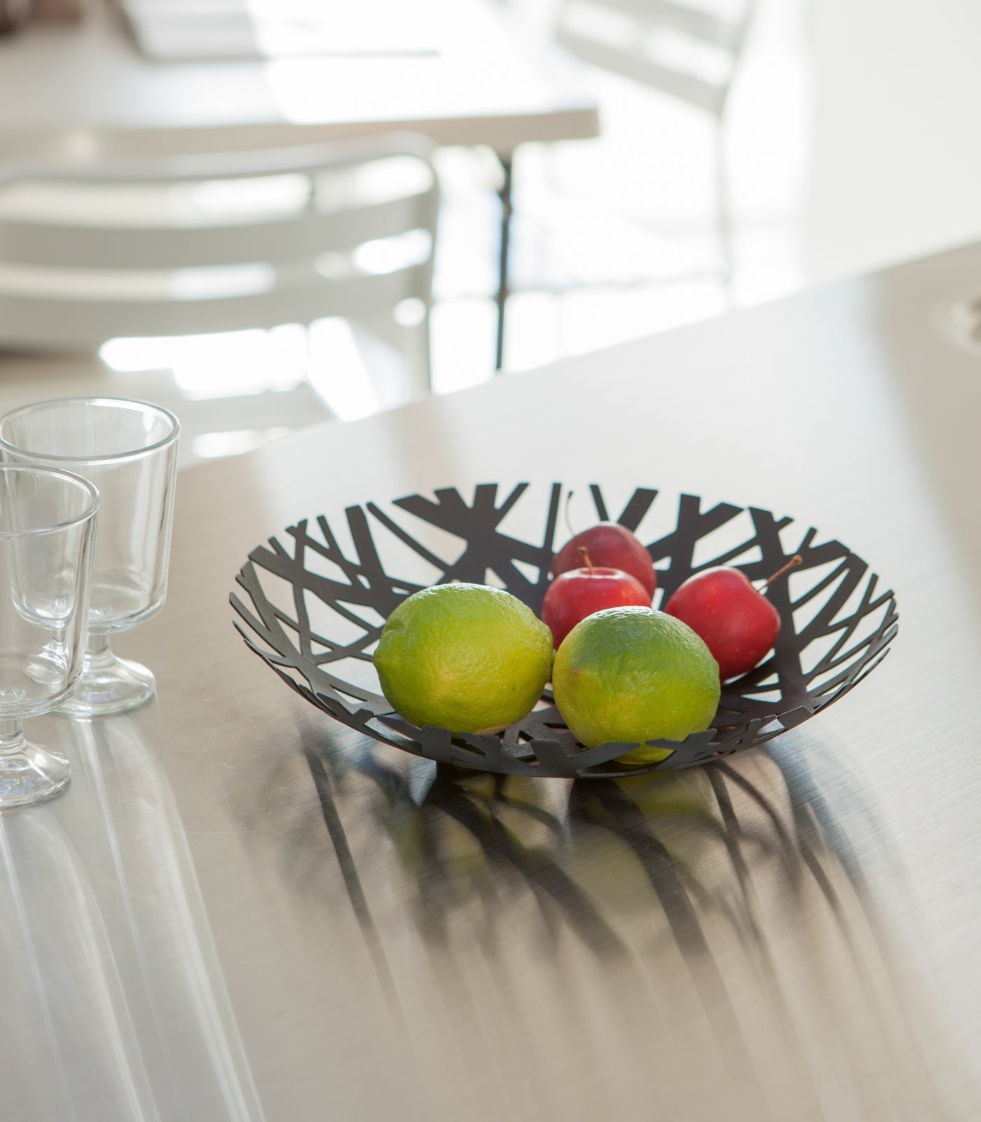 Fruit Bowl - Steel Yamazaki Home