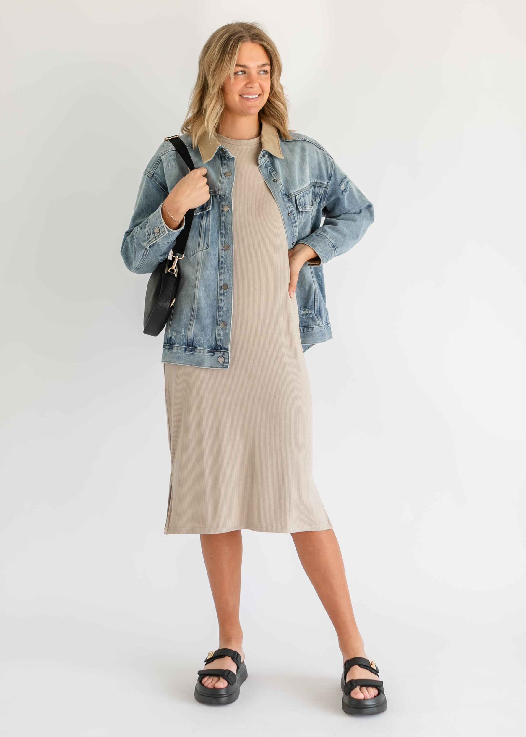 Baylor Tee Shirt Dress - Glamourous Grace