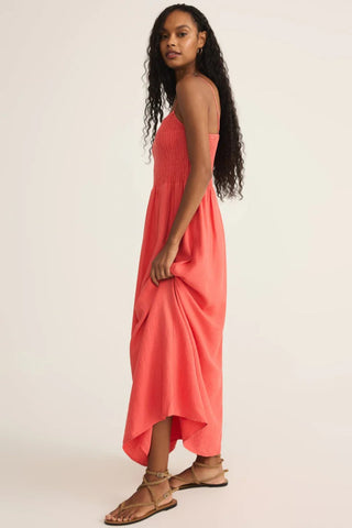 Bayside Linen Maxi Dress