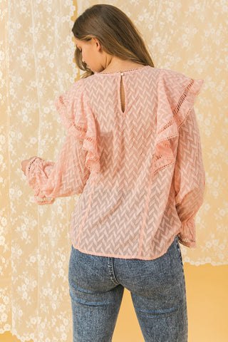 LOVE FOR ALL PEASANT TOP - By Baano