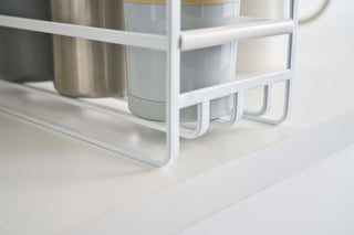 Glass and Mug Cabinet Organizer - Steel - By Baano