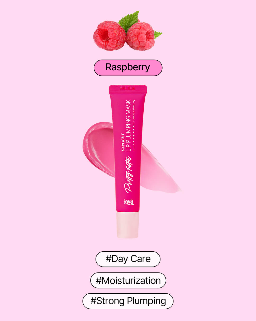 Pretty Filter Lip Plumping Gloss Mask Tube Day (14 ml) - By Baano
