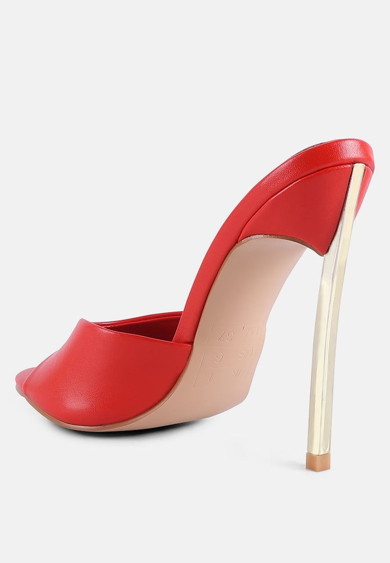 Bff Choice Slip-On Stiletto Sandals 