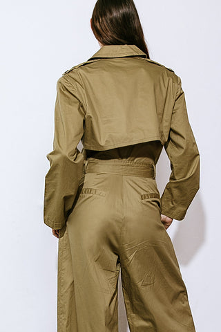 SOUNDS IN MY MIND WOVEN JUMPSUIT - By Baano
