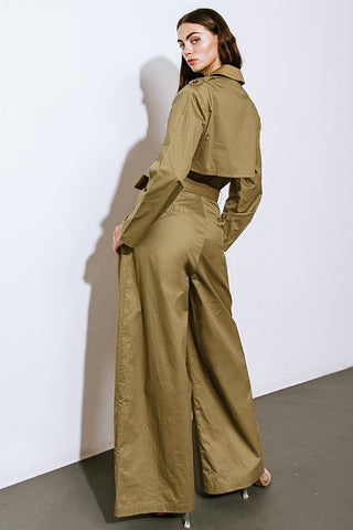 SOUNDS IN MY MIND WOVEN JUMPSUIT - By Baano