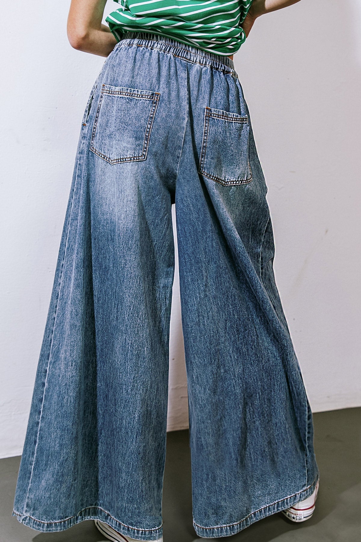 STREETSIDE SONNET DENIM PANTS - By Baano