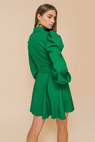 WRAPPED UP IN LOVE MINI DRESS - By Baano