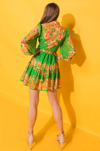FURTHERST THING WOVEN MINI DRESS - By Baano