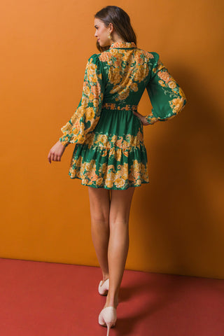FURTHERST THING WOVEN MINI DRESS - By Baano
