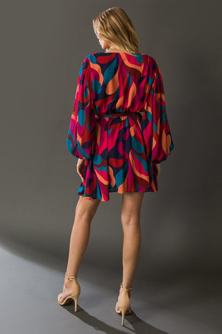 BOSTON GET AWAY WOVEN MINI DRESS - By Baano