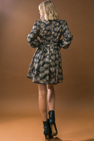 STRAIGHT TO BUSINESS SEQUIN MINI DRESS - By Baano