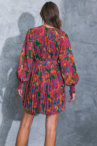 WASHED AWAY WOVEN MINI DRESS - By Baano