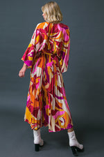 AT FIRST SIGHT WOVEN MIDI DRESS - By Baano