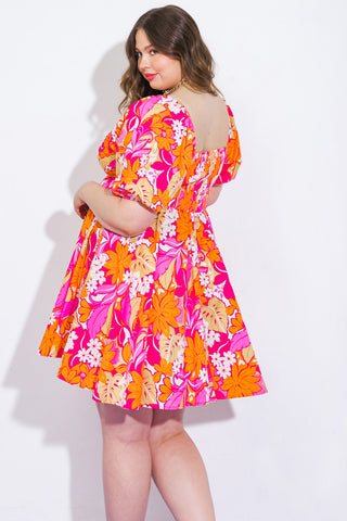 SWEET HARMONY WOVEN MINI DRESS - By Baano