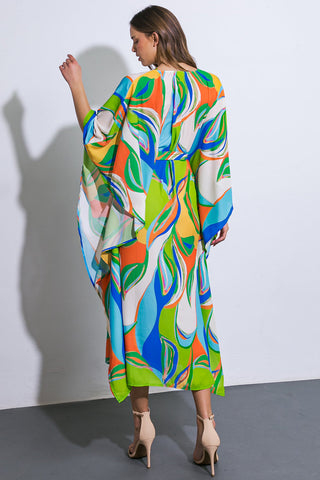 A BEAUTIFUL SIGHT WOVEN KAFTAN DRESS - By Baano