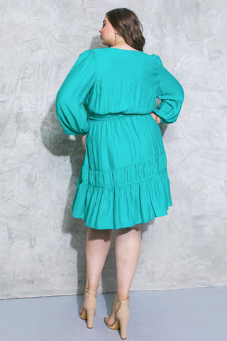 CATCH THE WIND WOVEN MINI DRESS - By Baano