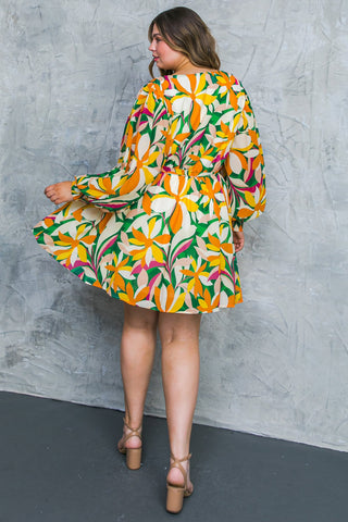 DARING HEART WOVEN MINI DRESS - By Baano