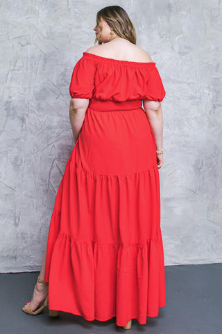 OUT IN THE COUNTRY WOVEN MAXI DRESS - By Baano