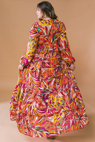 WONDERFUL SOUL WOVEN MAXI DRESS - By Baano