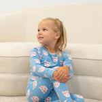 Pretty Pink Cat Big Kid Pajama - By Baano