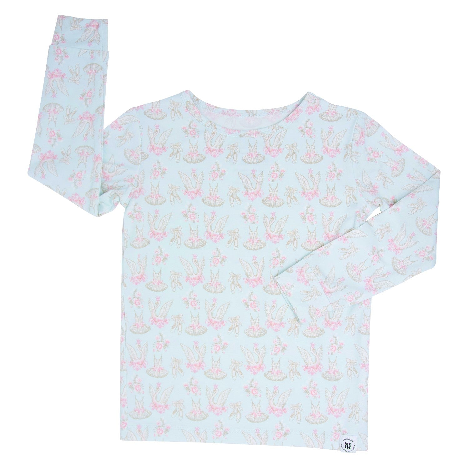 Swan Ballet Big Kid Pajama Set - By Baano