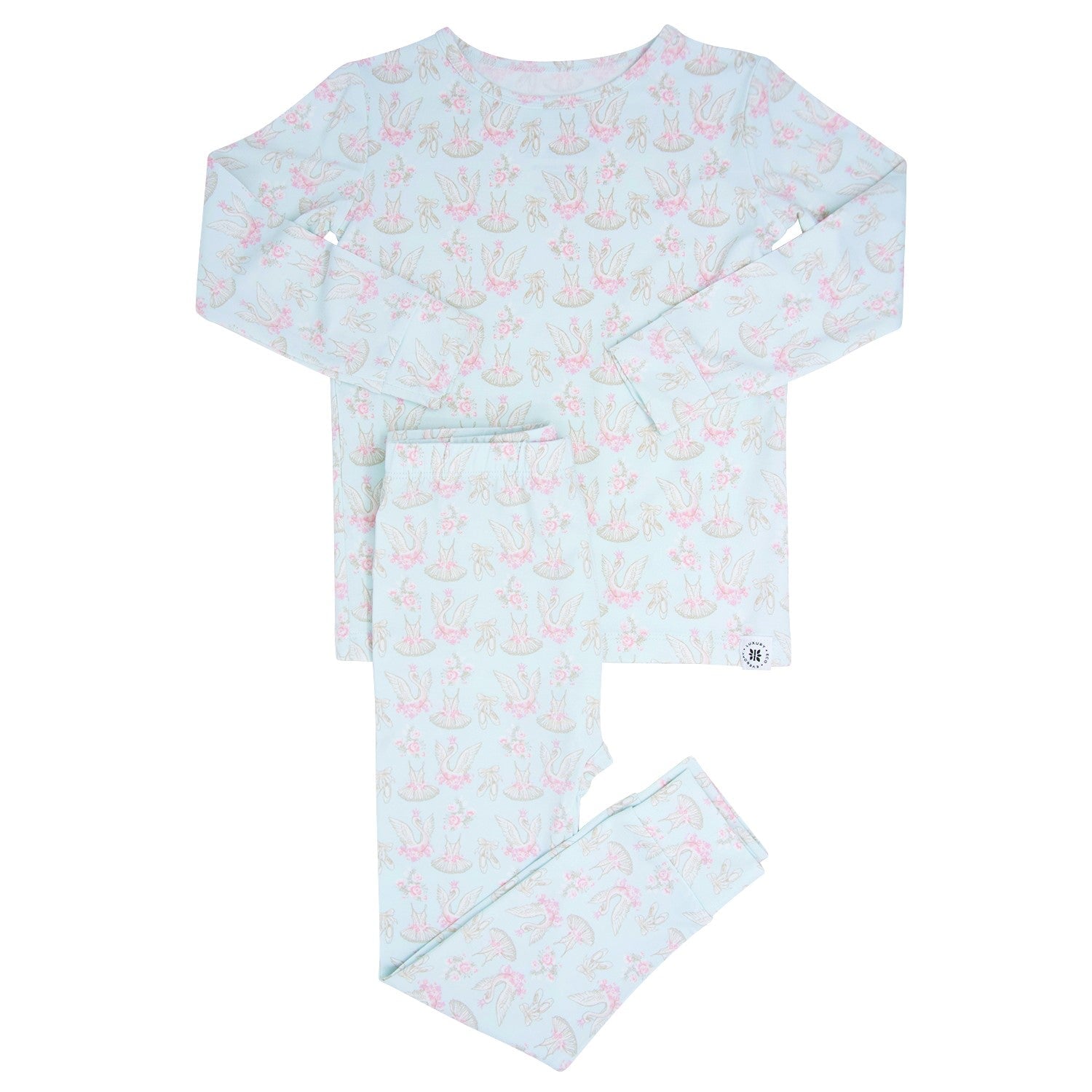 Swan Ballet Big Kid Pajama Set - By Baano